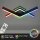 Briloner Frame LED Deckenleuchte RGB CCT 18W dimmbar Fernbedienung Schwarz 64,5x64,5cm