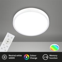 LED Deckenleuchte Aufbauleuchte RGB, Weiß, 22 Watt,...