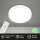 LED Deckenleuchte Aufbauleuchte RGB, Weiß, 22 Watt, 4000K, dimmbar – Briloner