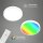 LED Deckenleuchte Aufbauleuchte RGB, Weiß, 22 Watt, 4000K, dimmbar – Briloner
