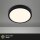 LED Deckenlampe, Schwarz, 16 Watt, Ø 28 cm – Briloner