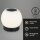 Akku-Tischlampe LED Akku-Tischleuchte mit IP44, Schwarz, 3 Watt, 350lm, 3000K, Glas – Briloner