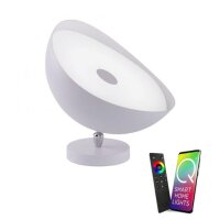 Paul Neuhaus Q-Alexis Smart Home LED Leuchte 4541-16 – Tisch- & Deckenleuchte, RGB + CCT, dimmbar, ZigBee, Alexa, Weiß, Ø 35 cm
