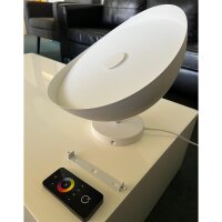 Paul Neuhaus Q-Alexis Smart Home LED Leuchte 4541-16 – Tisch- & Deckenleuchte, RGB + CCT, dimmbar, ZigBee, Alexa, Weiß, Ø 35 cm