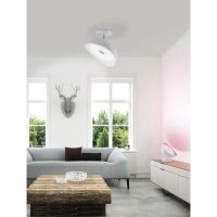 Paul Neuhaus Q-Alexis Smart Home LED Leuchte 4541-16 – Tisch- & Deckenleuchte, RGB + CCT, dimmbar, ZigBee, Alexa, Weiß, Ø 35 cm