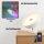 Paul Neuhaus Q-Alexis Smart Home LED Leuchte 4541-16 – Tisch- & Deckenleuchte, RGB + CCT, dimmbar, ZigBee, Alexa, Weiß, Ø 35 cm