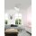 Paul Neuhaus Q-Alexis Smart Home LED Leuchte 4541-16 – Tisch- & Deckenleuchte, RGB + CCT, dimmbar, ZigBee, Alexa, Weiß, Ø 35 cm
