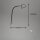 Wandlampe Wandleuchte, Silber, schwenkbar, Ø 14 cm – Briloner