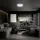 LED Deckenleuchte Sternenhimmel, Schwarz, 24 Watt, 2800lm, 4000K, Backlight-Effekt – Briloner