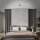 LED Deckenleuchte mit Laserlochoptik, Schwarz, 24 Watt, 2800lm, 3000K, schwenkbar – Briloner