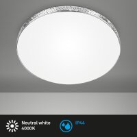 LED Deckenleuchte LED Badleuchte mit Laserloch-Optik,...
