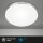 LED Deckenlampe Badleuchte mit Laserloch-Optik, Chrom, Weiß, 18 Watt, 4000K, IP44 – Briloner