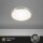LED Deckenleuchte Simpa, Aluminium, 12 Watt, Backlight-Effekt, Ø 28,5 cm – Briloner