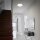 LED Deckenleuchte Simpa, Aluminium, 12 Watt, Backlight-Effekt, Ø 28,5 cm – Briloner