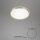LED Deckenleuchte Simpa, Aluminium, 12 Watt, Backlight-Effekt, Ø 28,5 cm – Briloner