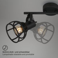 Deckenleuchte Briloner 2xE14-Fassung 30CM Deckenlampe...