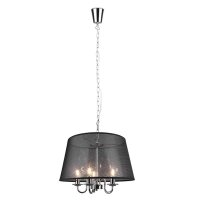 5-flammige Pendelleuchte Cima, Chrom, 5 x E14 max. 40W (exkl.) – Reality Leuchten