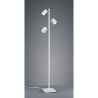 Stehleuchte Trio Lagos Stehlampe LED 14,1W 3-flammig Dimmbar Spots Schwenkbar Touchschalter Wei&szlig;