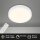 LED Deckenleuchte Sternenhimmel, Weiß, 18 Watt, dimmbar, CCT einstellbar – Briloner