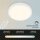 LED Deckenleuchte Sternenhimmel, Weiß, 18 Watt, dimmbar, CCT einstellbar – Briloner