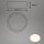 LED Deckenleuchte Sternenhimmel, Weiß, 18 Watt, dimmbar, CCT einstellbar – Briloner