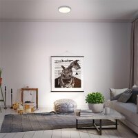 LED Deckenlampe Sternenhimmel, Silber, 18 Watt, 2700 – 6500K, dimmbar – Briloner