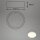 LED Deckenlampe Sternenhimmel, Silber, 18 Watt, 2700 – 6500K, dimmbar – Briloner