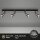 Deckenleuchte Briloner LED 4x4,9W GU10 64CM Deckenlampe Schwenkbar Strahler Metall Spot 3000K Antik-Silber
