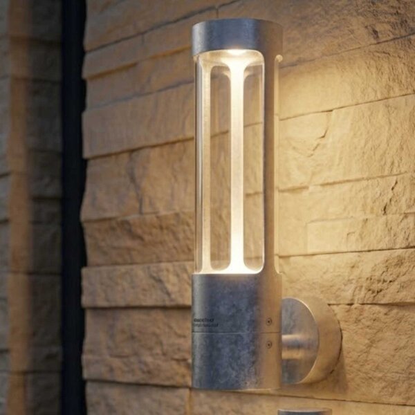 Außenleuchte Nordlux Helix Wandleuchte IP44 verzinkt Gartenlampe Wandlampe