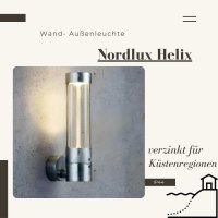 Au&szlig;enleuchte Nordlux Helix Wandleuchte IP44 verzinkt Gartenlampe Wandlampe