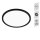 LED Deckenleuchte Backlight, Schwarz, 18 Watt, 4000K, Backlight-Effekt, Ø 29 cm – Telefunken