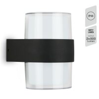 Telefunken LED Außenwandleuchte Up & Down 16W...