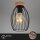 Deckenleuchte, Holz / Schwarz, 60 Watt, E27-Fassung, Ø 17,5 cm – Briloner