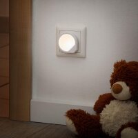 Nachtlicht Briloner LED Steckerleuchte 0,4 Watt LED Weiß Steckdosenleuchte