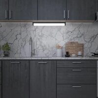Unterbauleuchte Briloner LED Schwarz mit Farbsteuerung schwenkbar 54,5 cm
