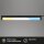 Unterbauleuchte Briloner LED Schwarz mit Farbsteuerung schwenkbar 54,5 cm