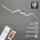 Deckeneuchte Briloner LED 24W 227,2CM Deckenlampe SmartHome Dimmbar CCT Fernbedienung Schwenkbar Alu-Chrom