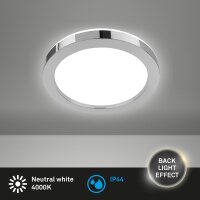 Badleuchte Briloner LED 18W Ø 30CM Badezimmerlampe...