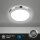 Badleuchte Briloner LED 18W Ø 30CM Badezimmerlampe IP44 Backlight Deckenleuchte 4000K Chrom
