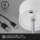 Briloner Akku-Tischleuchte 7438-014 – höhenverstellbar 22–38 cm, 3-Stufen-Touchdimmer, USB, 2,6 W LED, warmweiß, Chrom-Matt