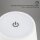 Akku-Tischleuchte Akku-Leuchte, Weiß, 2,6 Watt, dimmbar, Ø 12 cm – Briloner