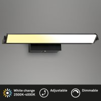 B-Kartonage Wandleuchte Briloner LED 15W 52,5CM Wandlampe...