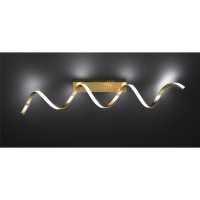 Deckenleuchte Russel Wofi by Global Technics LED Gold Deckenlampe dimmbar 32 W
