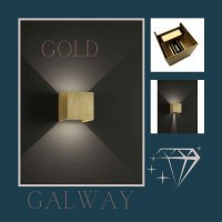 Wandleuchte Galway Wofi by Global Technics LED Gold...
