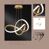 Pendelleuchte Indigo Wofi by Global Technics LED Gold...