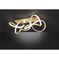 Deckenleuchte Indigo Wofi by Global Technics LED Gold matt Deckenlampe dimmbar  64W
