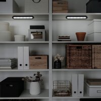 Batterielicht Briloner Lero LED Lampe Schwarz Tageslicht...