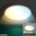 Deckenleuchte Briloner LED 22W Ø 42CM Deckenlampe Dimmbar CCT Panel Fernbedienung Gold-Braun