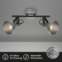 Deckenleuchte Briloner 2xE14-Fassung 30,5CM Deckenlampe...