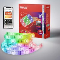 BRILONER - USB LED Strip 5m Smart Home, App- und...